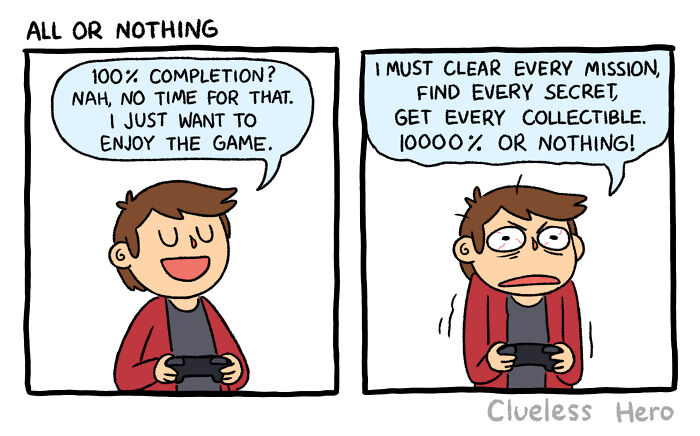 Relatable "Clueless Hero" Comics For Video Game Fans