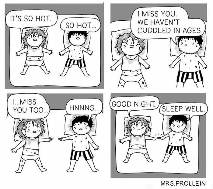 Wholesome And Relatable Comics About Everyday Life By Mrs. Frollein