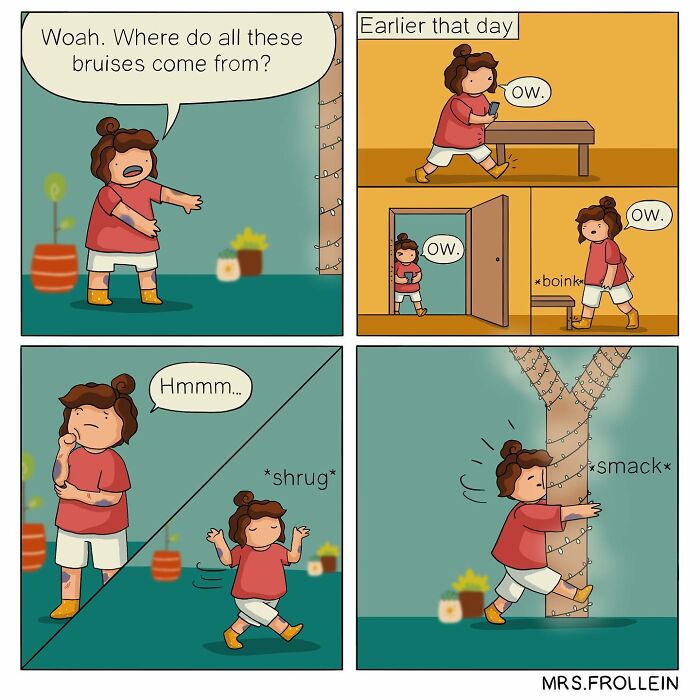 Wholesome And Relatable Comics About Everyday Life By Mrs. Frollein