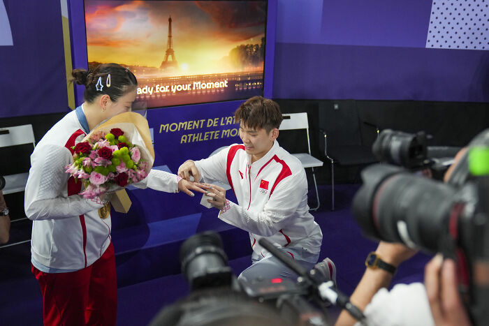 Olympic Fans Are Having Their Hearts Melted By This Post-Medal Marriage Proposal