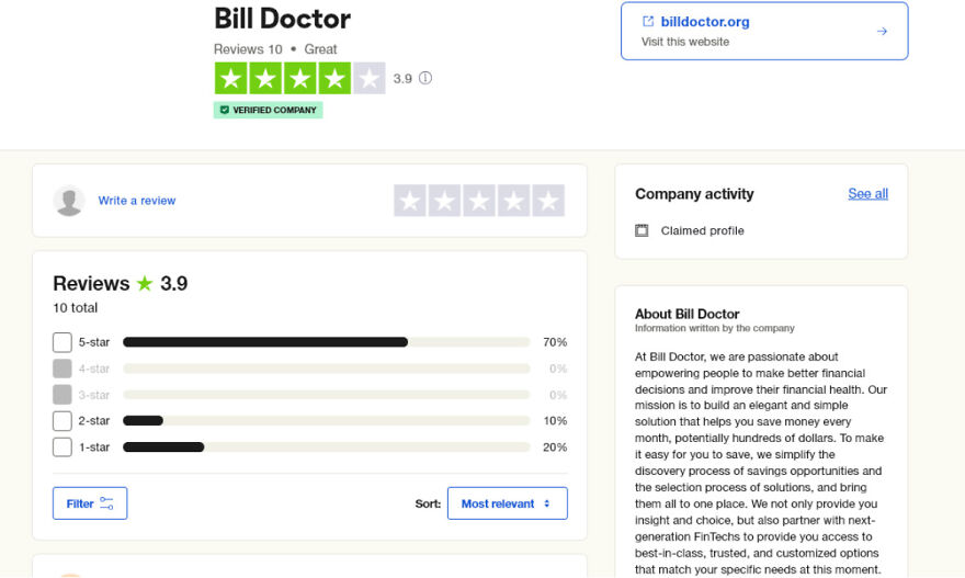 Bill Doctor Reviews: Is Simplifying Debt That Easy?