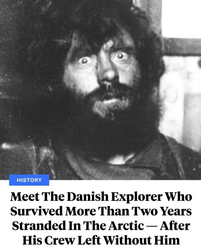 For More Than Two Years, Danish Explorer Ejnar Mikkelsen Was Trapped In The Arctic With A Single Inexperienced Crewmate — After The Rest Of Their Expedition Left Without Them