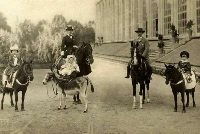 La familia real italiana, 1905