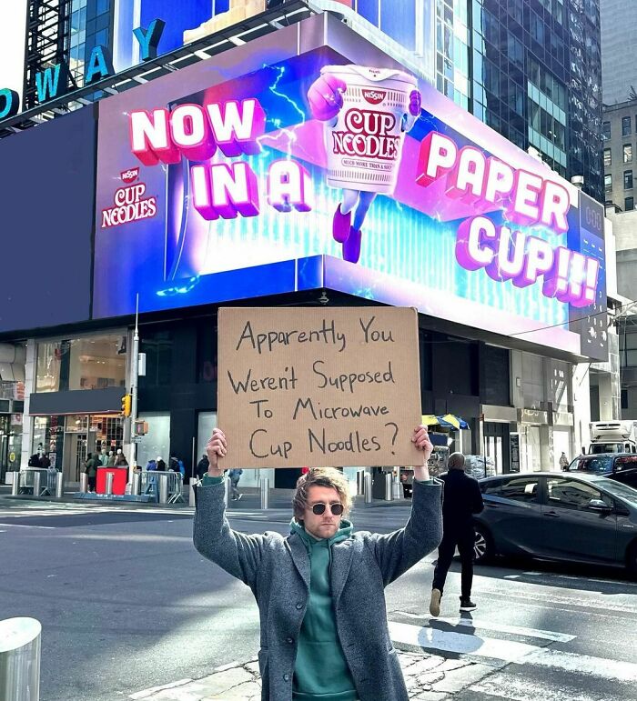 Clever-Dude-With-Sign-Annoying-Things-Protesting