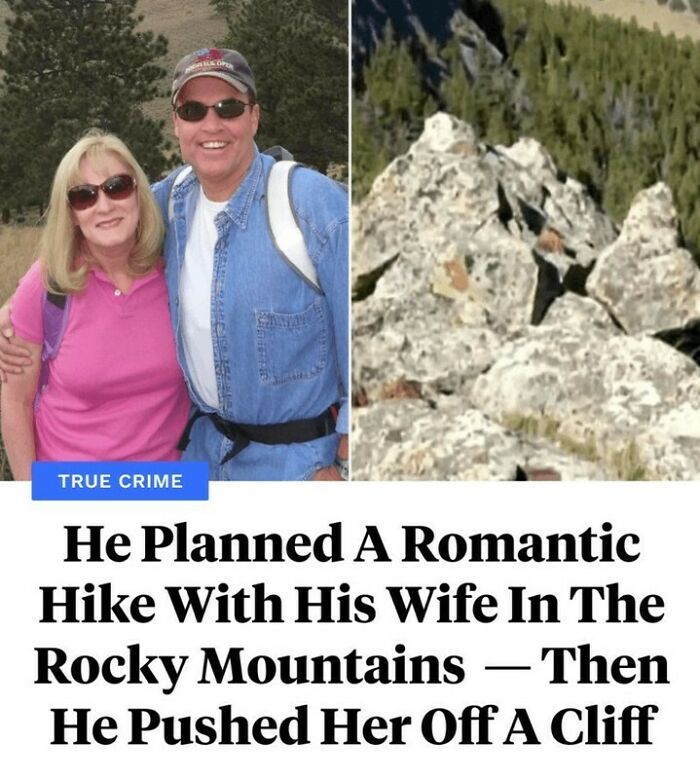 Harold Henthorn Of Denver, Colorado Was Sentenced To Life In Prison In 2015 For Pushing His Wife Toni Off A Cliff In Rocky Mountain National Park In September 2012