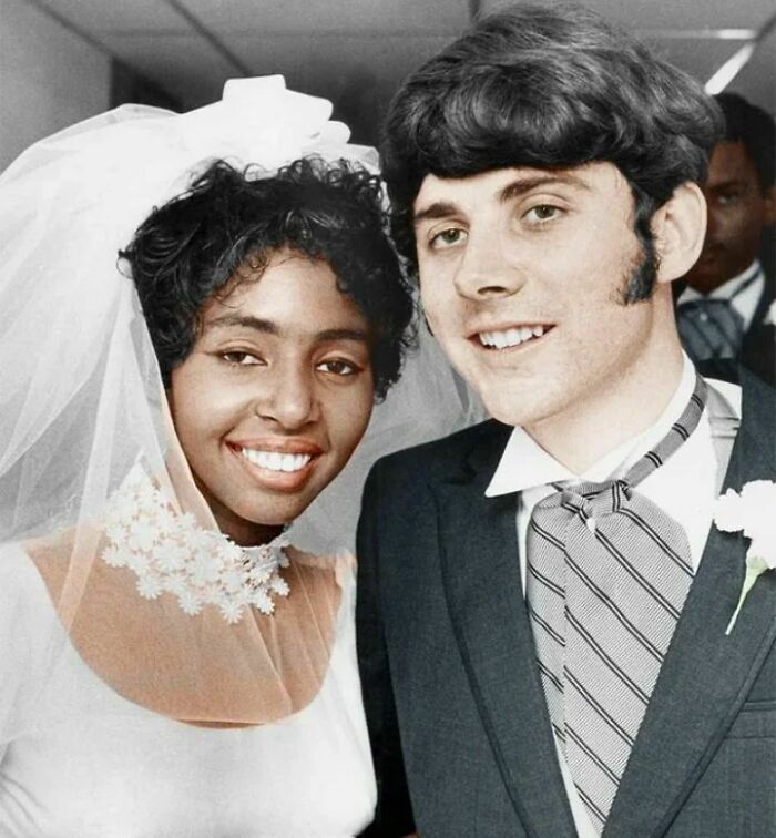 Primera pareja interracial de Mississippi- 3 de agosto de 1970