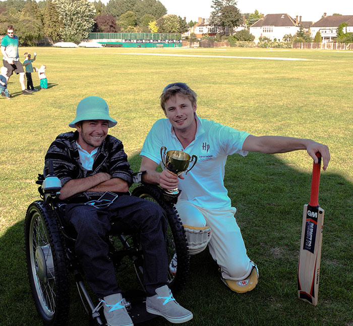 Harry Potter Fans Nerd Out After Tom Felton Posts Photo Of Reunion At David Holmes' Cricket Cup