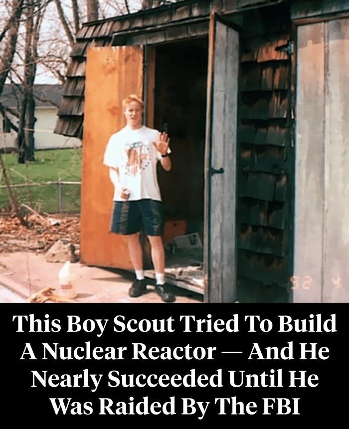 Now Known As The "Nuclear Boy Scout," David Hahn Was 17 When He Decided To Earn An Atomic Energy Merit Badge By Building A Working Nuclear Reactor — Right In The Backyard Of His Michigan Home