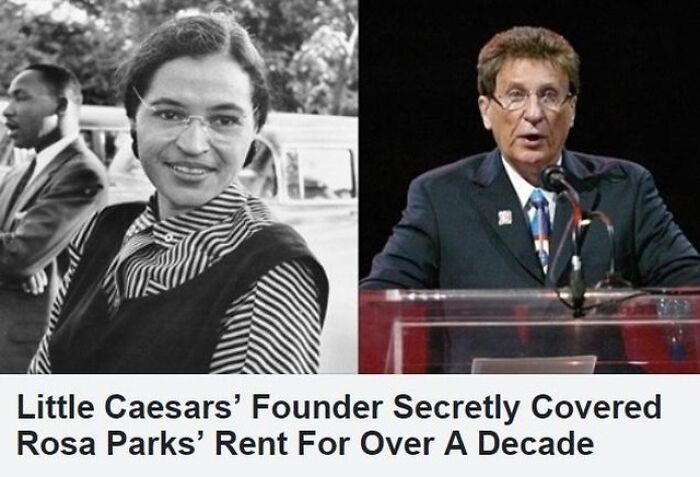 The Pizza Chain Founder Paid Rosa Parks Rent From 1994 Until Her Death In 2005