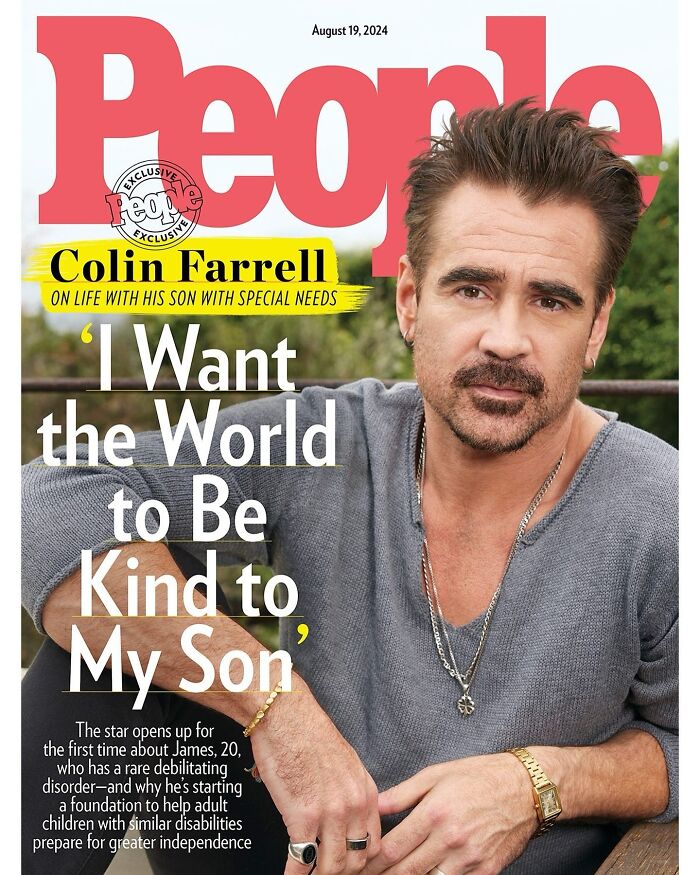 Colin Farrell In Tears As He Reveals Son’s Special Needs: “I Want The World To Be Kind To James”