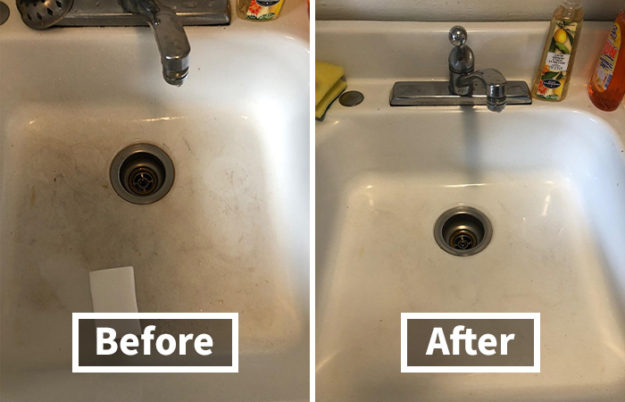 Before: Stubborn Scuffs And Marks Marring Your Walls, Appliances, And Even Your Shoes, Leaving You Feeling Frustrated And Defeated After: The Multi-Surface Eraser Sponge Works Its Magic, Effortlessly Erasing Those Unsightly Blemishes And Restoring Your Surfaces To Their Pristine Condition