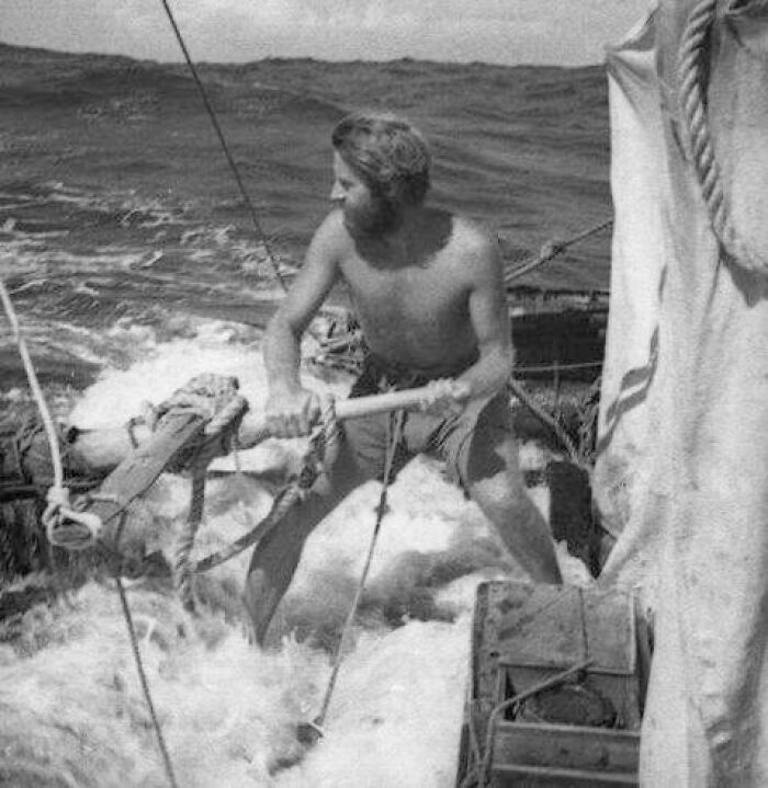 On This Day In 1947, Norwegian Adventurer Thor Heyerdahl Came Ashore In French Polynesia