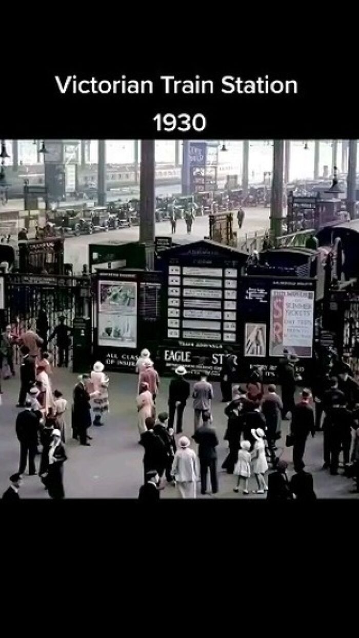 Victorian Train Station, 1930