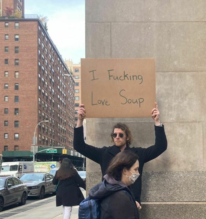 Clever-Dude-With-Sign-Annoying-Things-Protesting