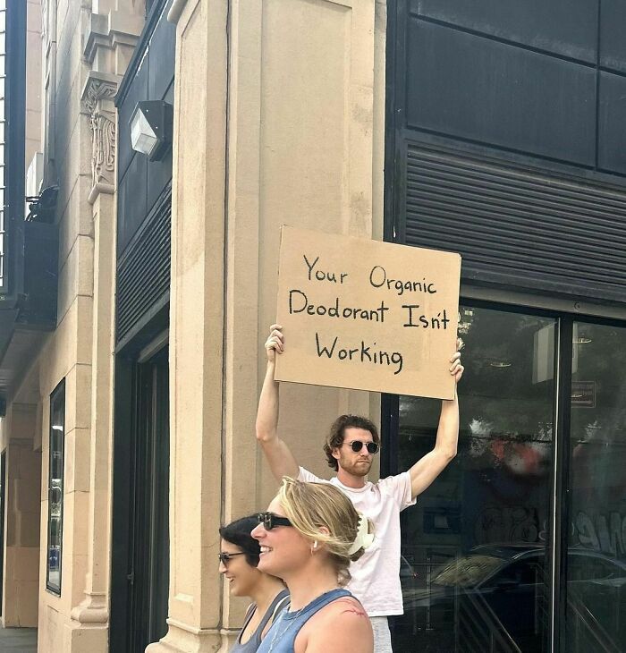 Clever-Dude-With-Sign-Annoying-Things-Protesting