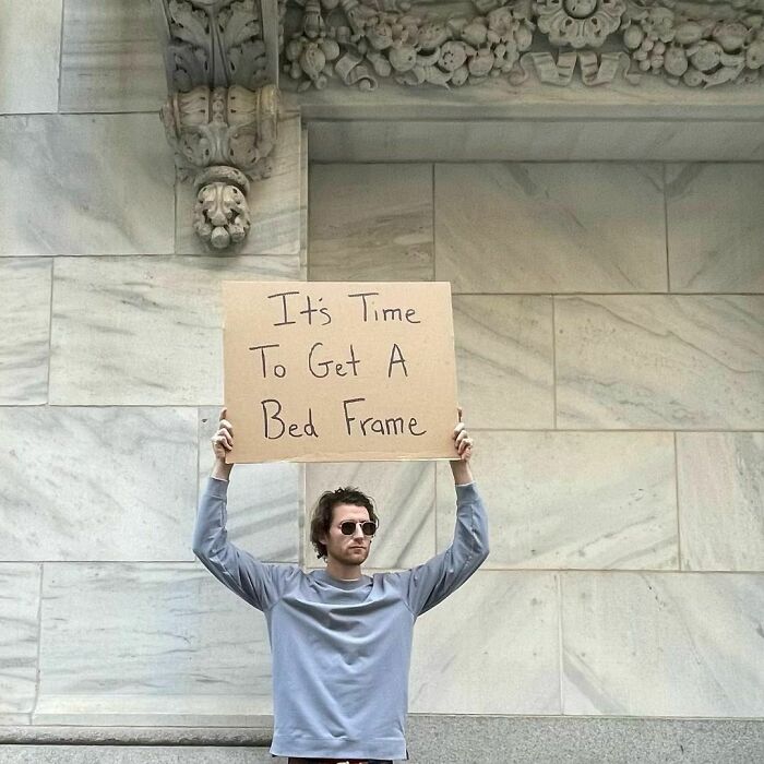 Clever-Dude-With-Sign-Annoying-Things-Protesting