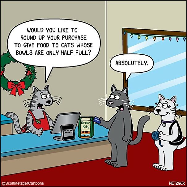 Funny Cat Comics By Scott Metzger That Might Make Every Cat Owner Cry With Laughter (New Pics)