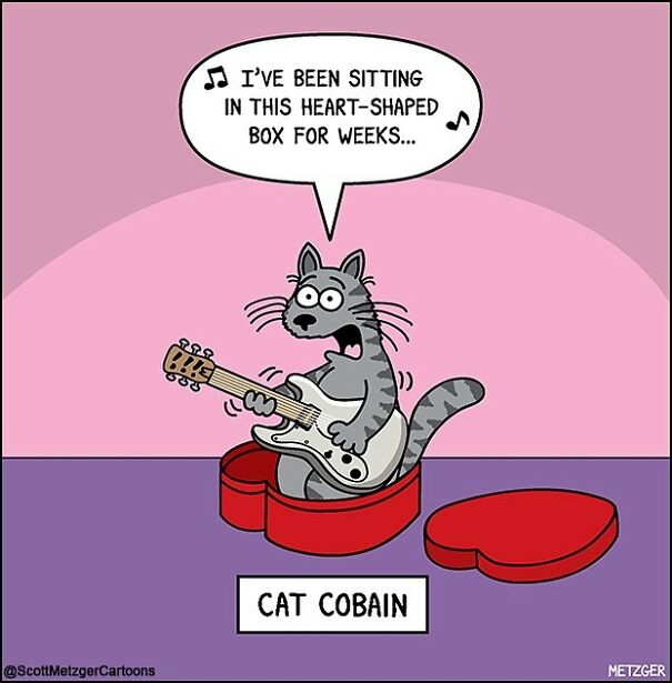 Funny Cat Comics By Scott Metzger That Might Make Every Cat Owner Cry With Laughter (New Pics)