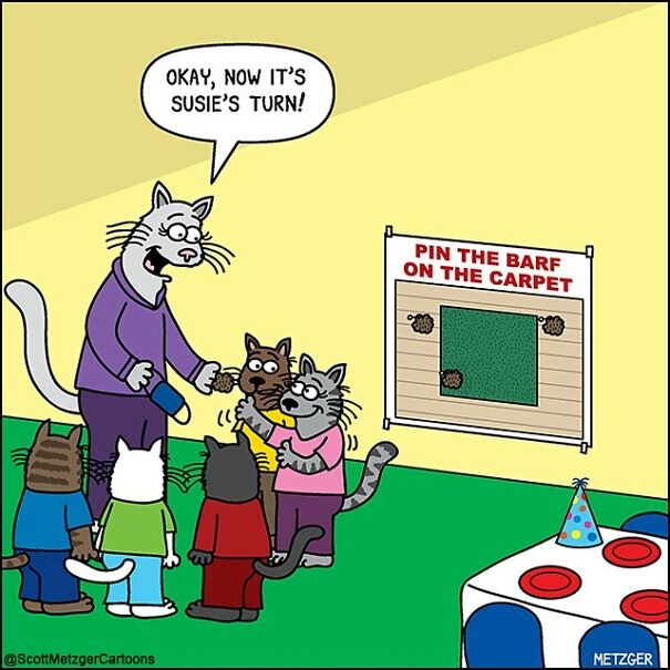 Funny Cat Comics By Scott Metzger That Might Make Every Cat Owner Cry With Laughter (New Pics)