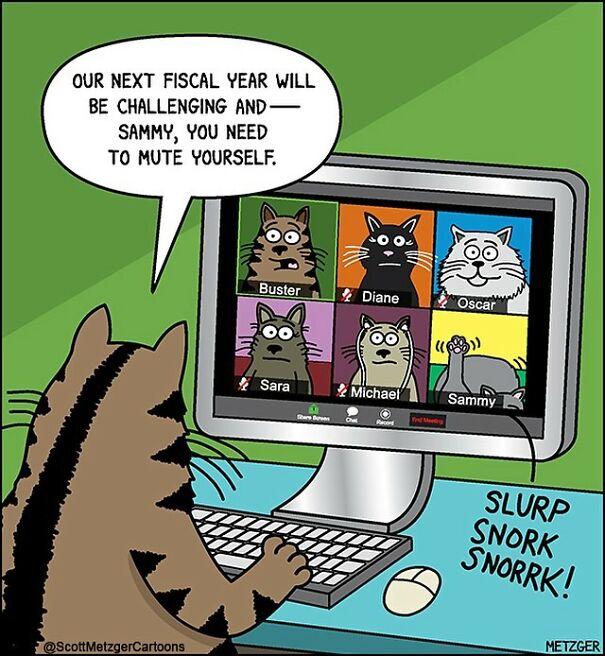 Funny Cat Comics By Scott Metzger That Might Make Every Cat Owner Cry With Laughter (New Pics)