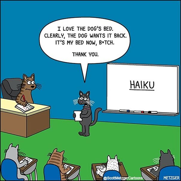 Funny Cat Comics By Scott Metzger That Might Make Every Cat Owner Cry With Laughter (New Pics)