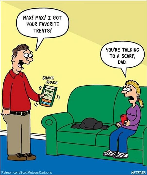 Funny Cat Comics By Scott Metzger That Might Make Every Cat Owner Cry With Laughter (New Pics)