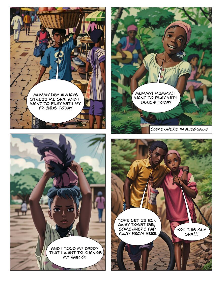 I Created The Lagos Wahala Comic Book Series (Part 1 - 7)