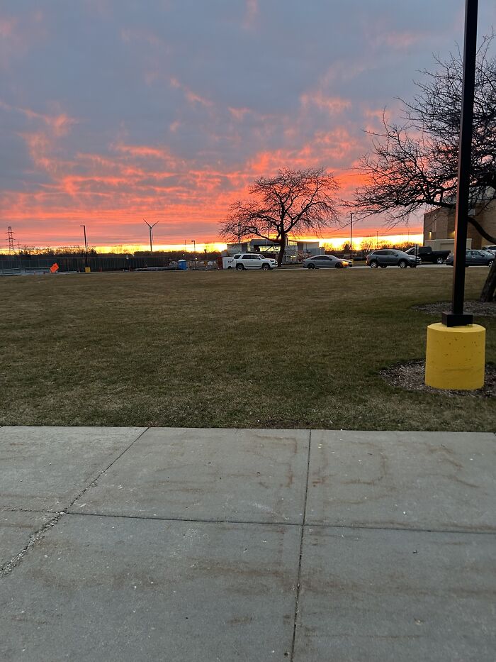 Outside My School. Flat, Diverse, Friendly