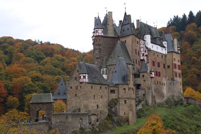 Eltz Castle, Germany. The 33rd Generation Of The Founding Family Still Lives There (~800yrs)