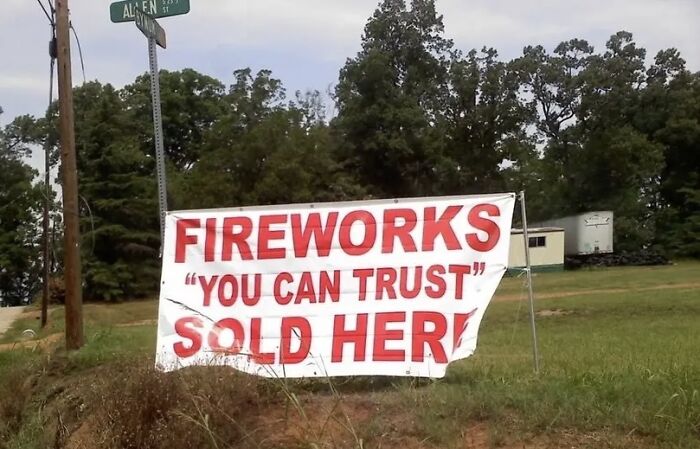 I’m Not Sure That I Want To Trust These Fireworks