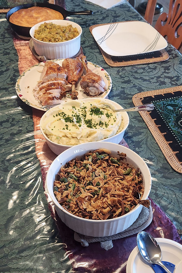 Cociné una comida de Acción de Gracias desde cero para mi familia y nadie se la comió