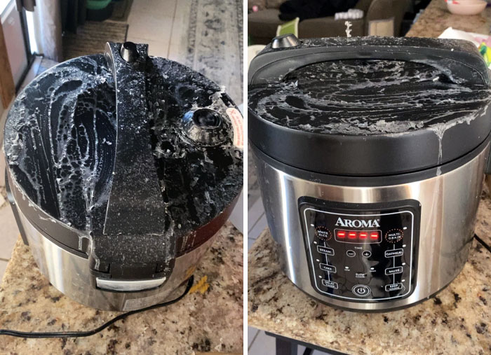 Mom Used My Rice Cooker And Said I Needed To Clean It Up