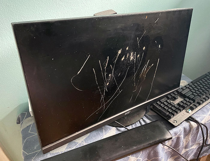 Mi madre me tiró el monitor, pero no funcionó, así que recurrió al cuchillo