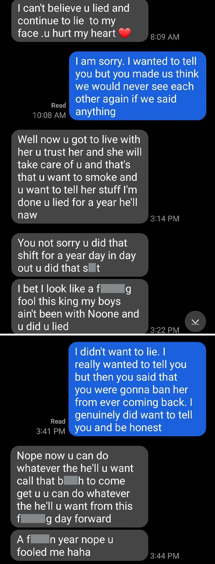 My Mom Found Out That I (18 Male) Have A Girlfriend For Over A Year