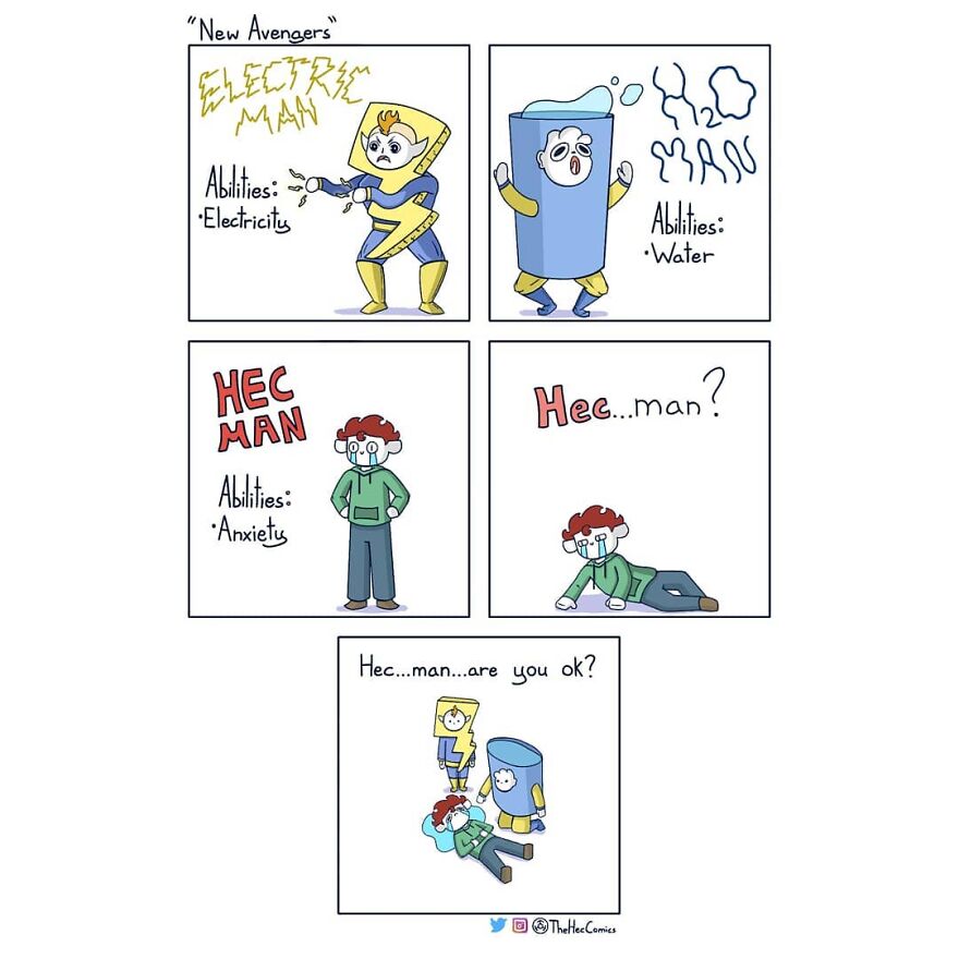 Laugh Away Your Worries With The Hec Comics