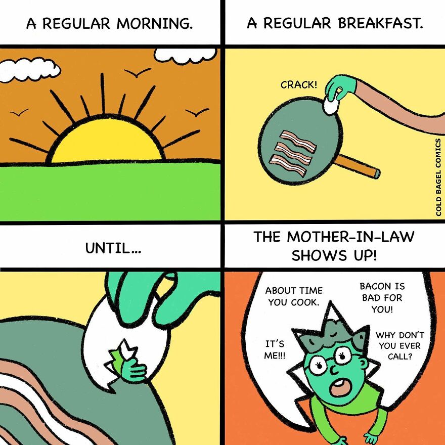 Meet Cold Bagel Comics