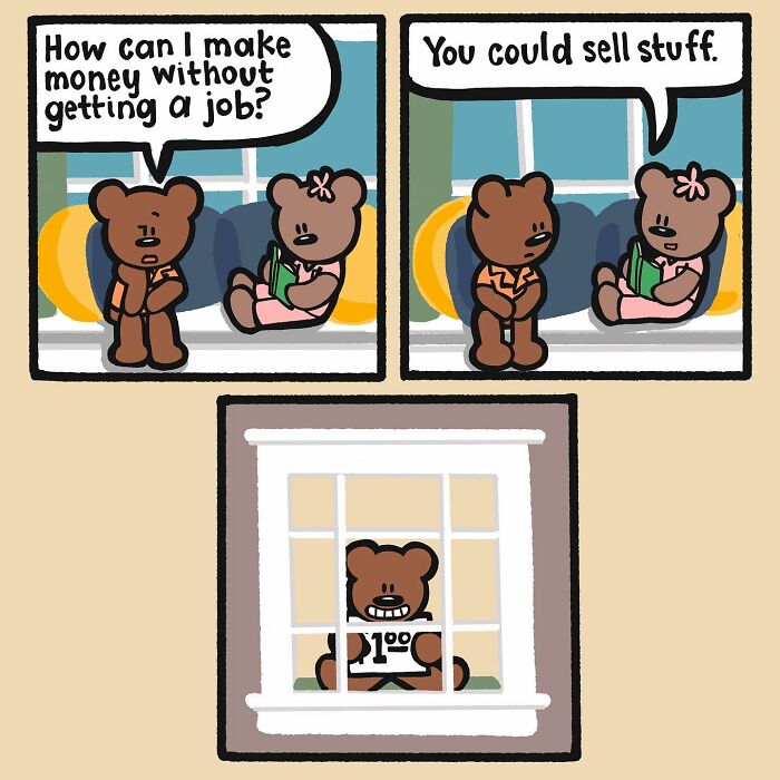 "Theo And Ted" Comics By Wendi Pilling