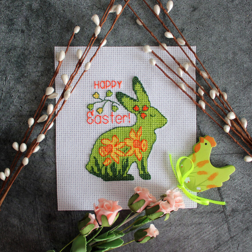 My Simple And Easy Cross-Stitch Patterns (21 Pics)