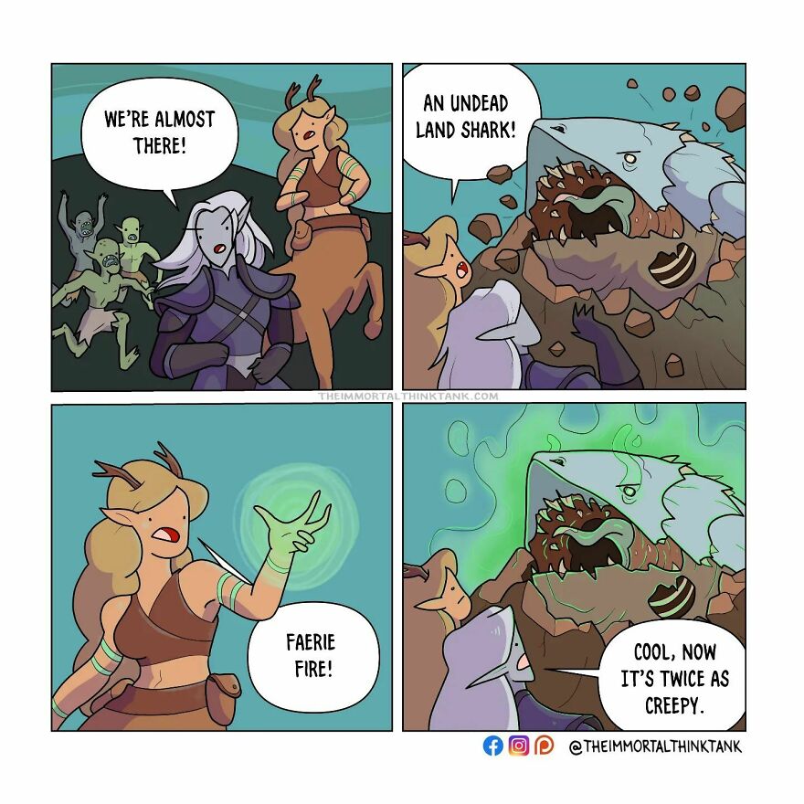 New Relatable Comics About Parenthood And Fantasy Gaming By This Artist From New Zealand