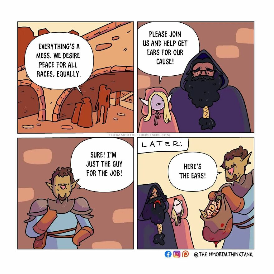 New Relatable Comics About Parenthood And Fantasy Gaming By This Artist From New Zealand