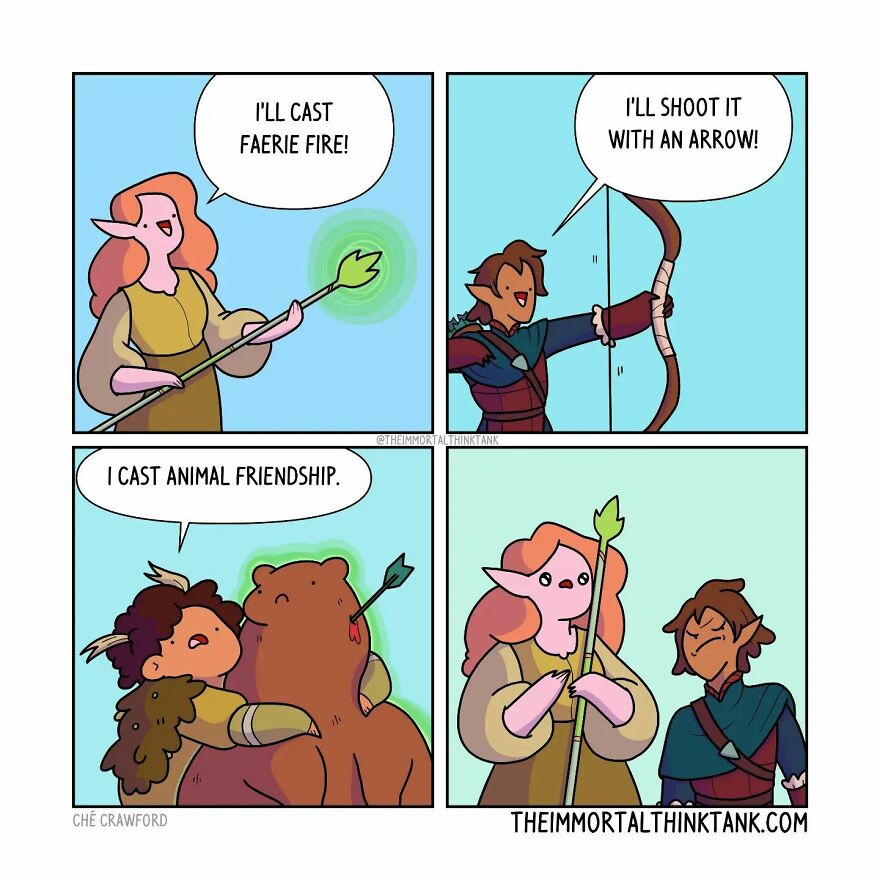 New Relatable Comics About Parenthood And Fantasy Gaming By This Artist From New Zealand