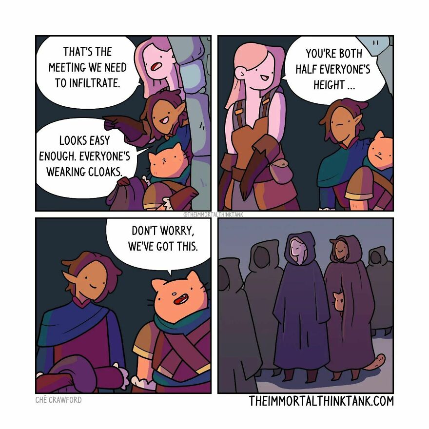 New Relatable Comics About Parenthood And Fantasy Gaming By This Artist From New Zealand