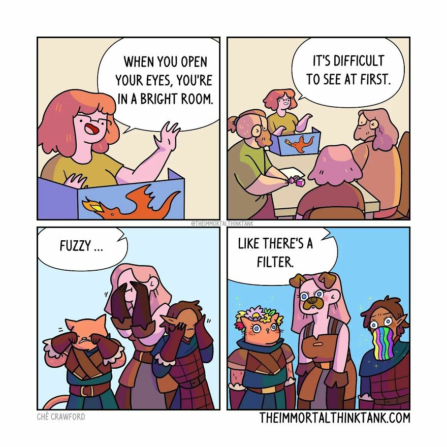 New Relatable Comics About Parenthood And Fantasy Gaming By This Artist From New Zealand