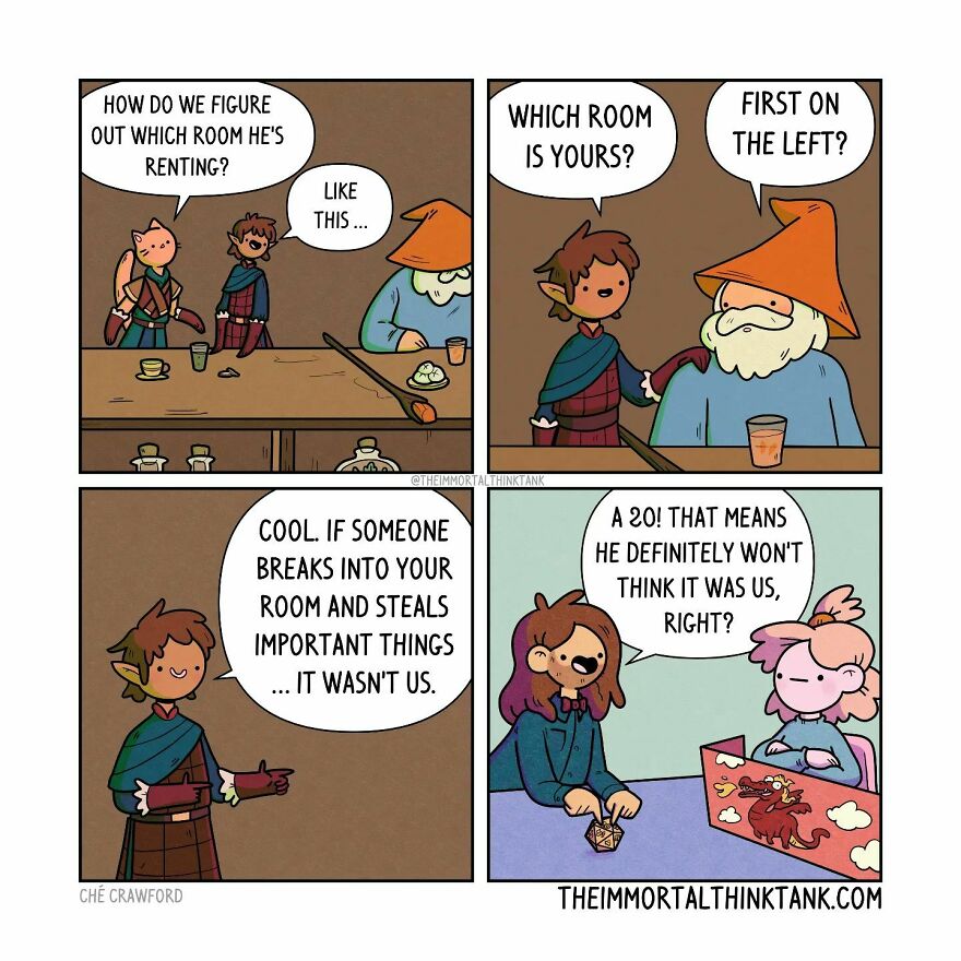 New Relatable Comics About Parenthood And Fantasy Gaming By This Artist From New Zealand