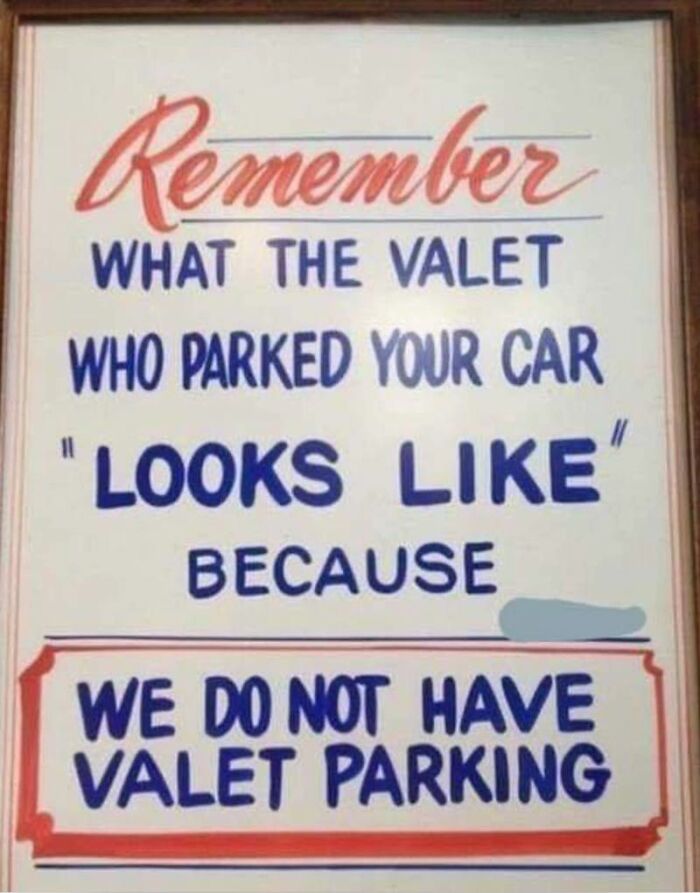 What Did The "Valet" Look Like?