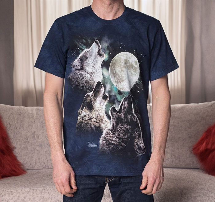 This Wolf Moon Short Sleeve Tee Might Unleash Your Wife's Inner She-Wolf... Proceed With Caution!