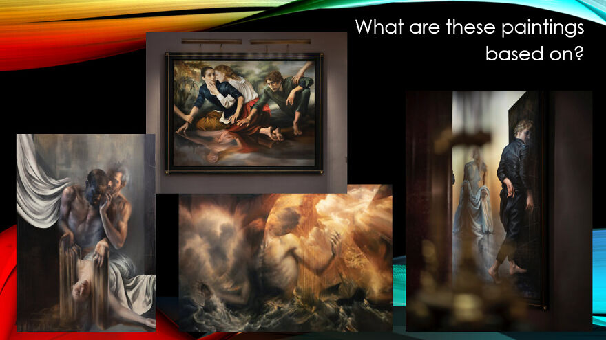 11) What Are These Paintings Based On?