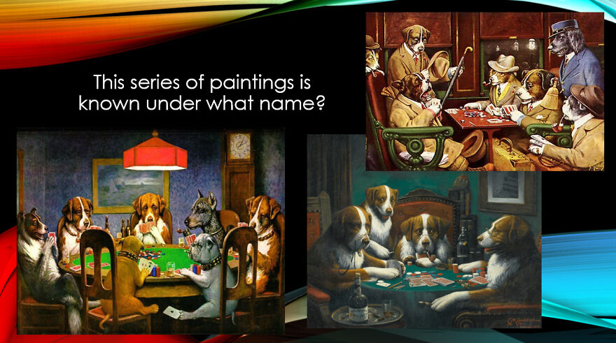 2) This Series Of Paintings Is Known Under What Name?