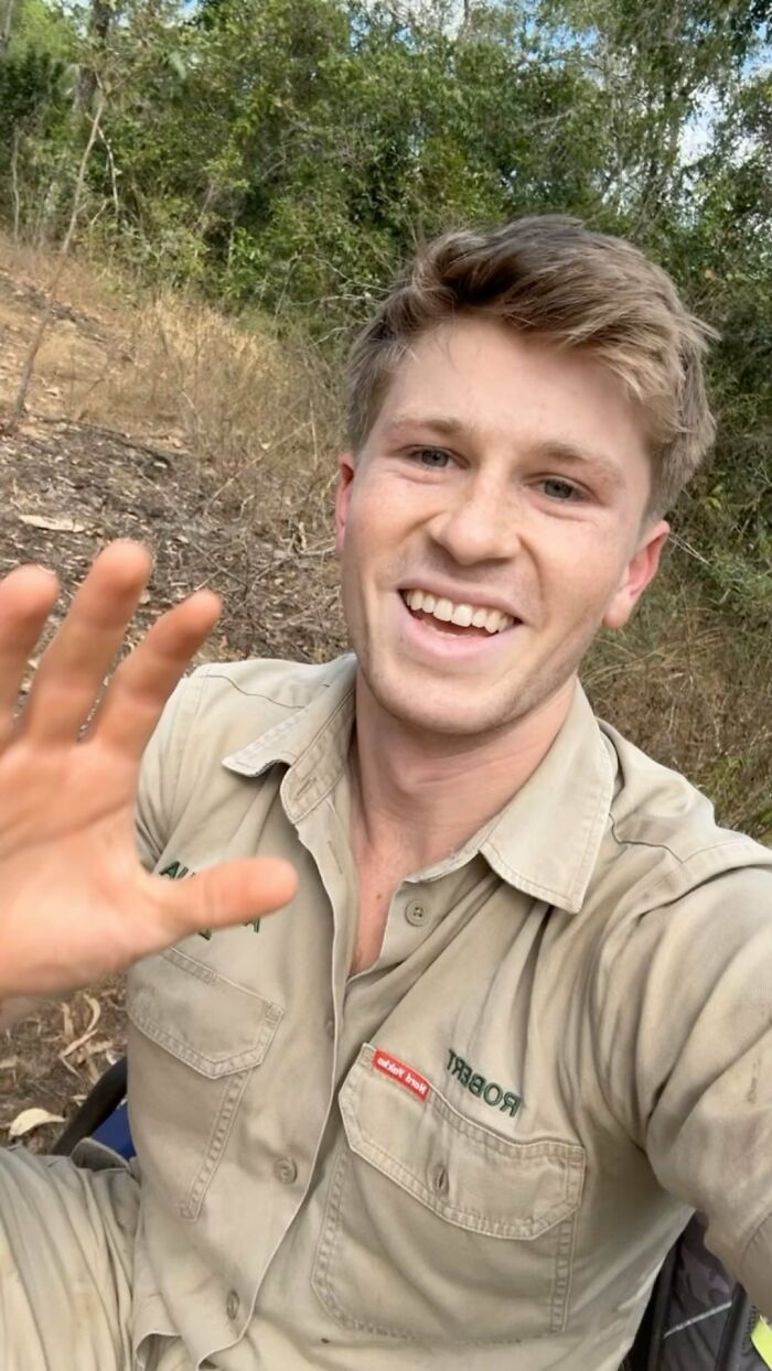 Robert Irwin Suffers Freak Accident While On Top Of Crocodile’s Head