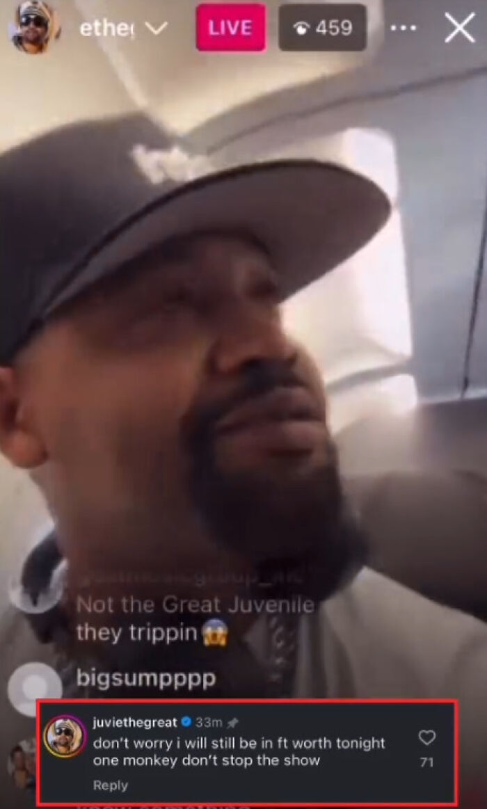 “F--- American Airlines”: Rapper Juvenile Storms Out Of Plane After Crew Bumps Him Down From First Class